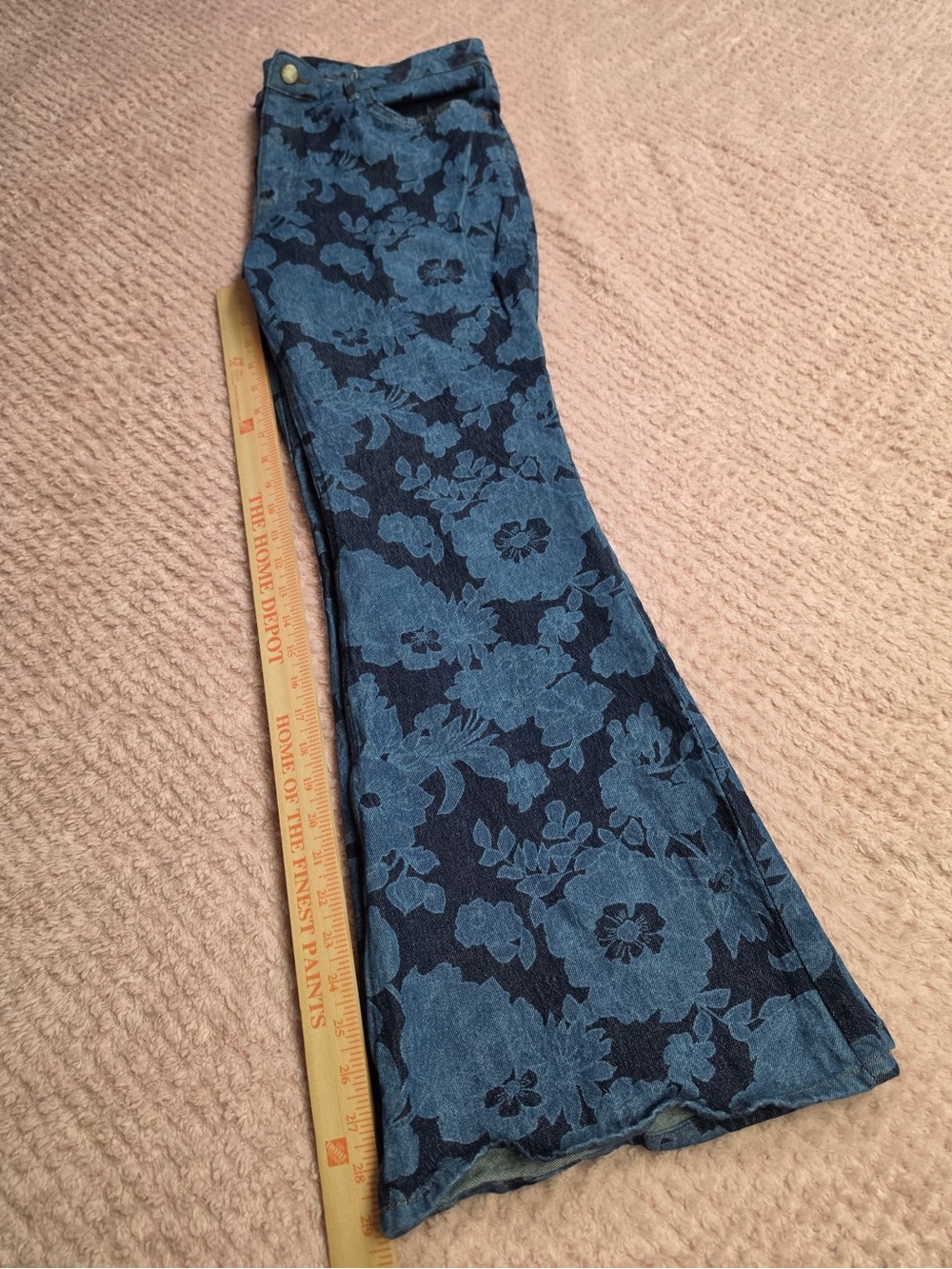 Wrangler Floral High-Rise Fierce Flare Jeans- Size 16 - Picture 12 of 12